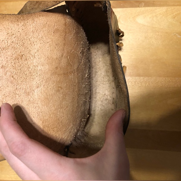 Cute handmade leather fringed purse - Picture 4 of 5